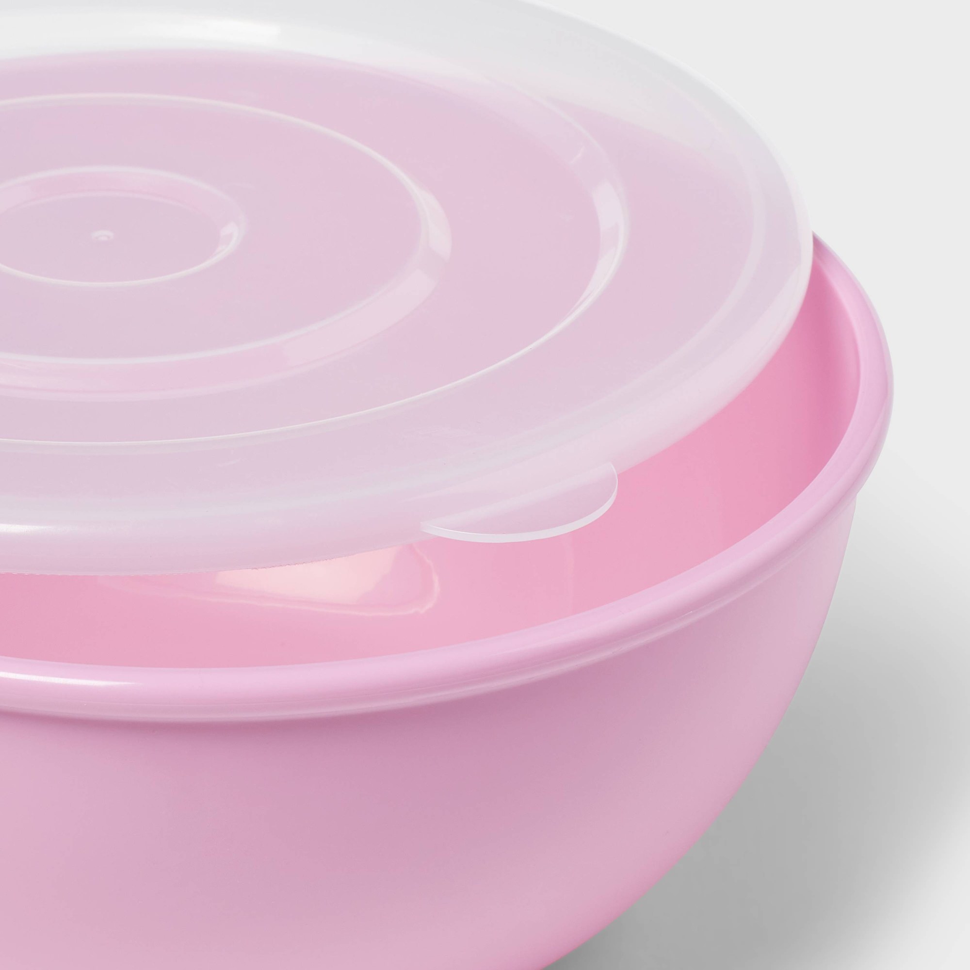 Pink Bowl With Matching Lid, D - Meal Prep Bowl recension och pris