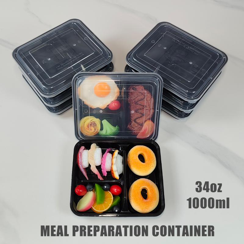 3-Compartment 34 Oz/1000 Ml, 1 - Meal Prep Recipes recension och pris