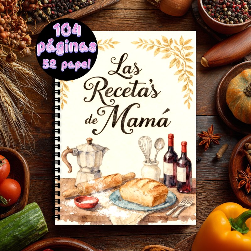 Español Recipe Notebook A5 Rec - Meal Prep Book recension och pris